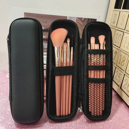 étui à pinceaux de maquillage