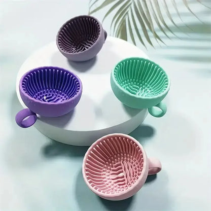 nettoyeur de pinceaux de maquillage